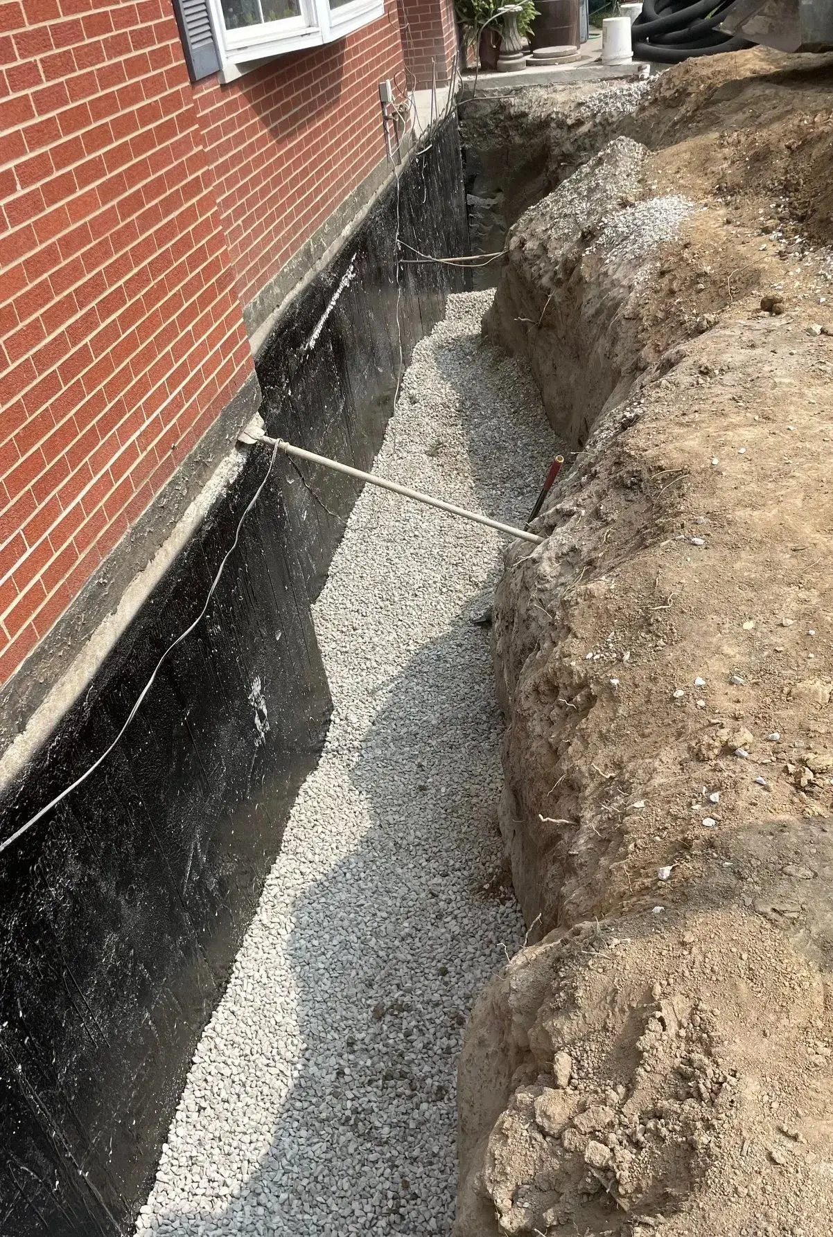 Foundation excavation and repair