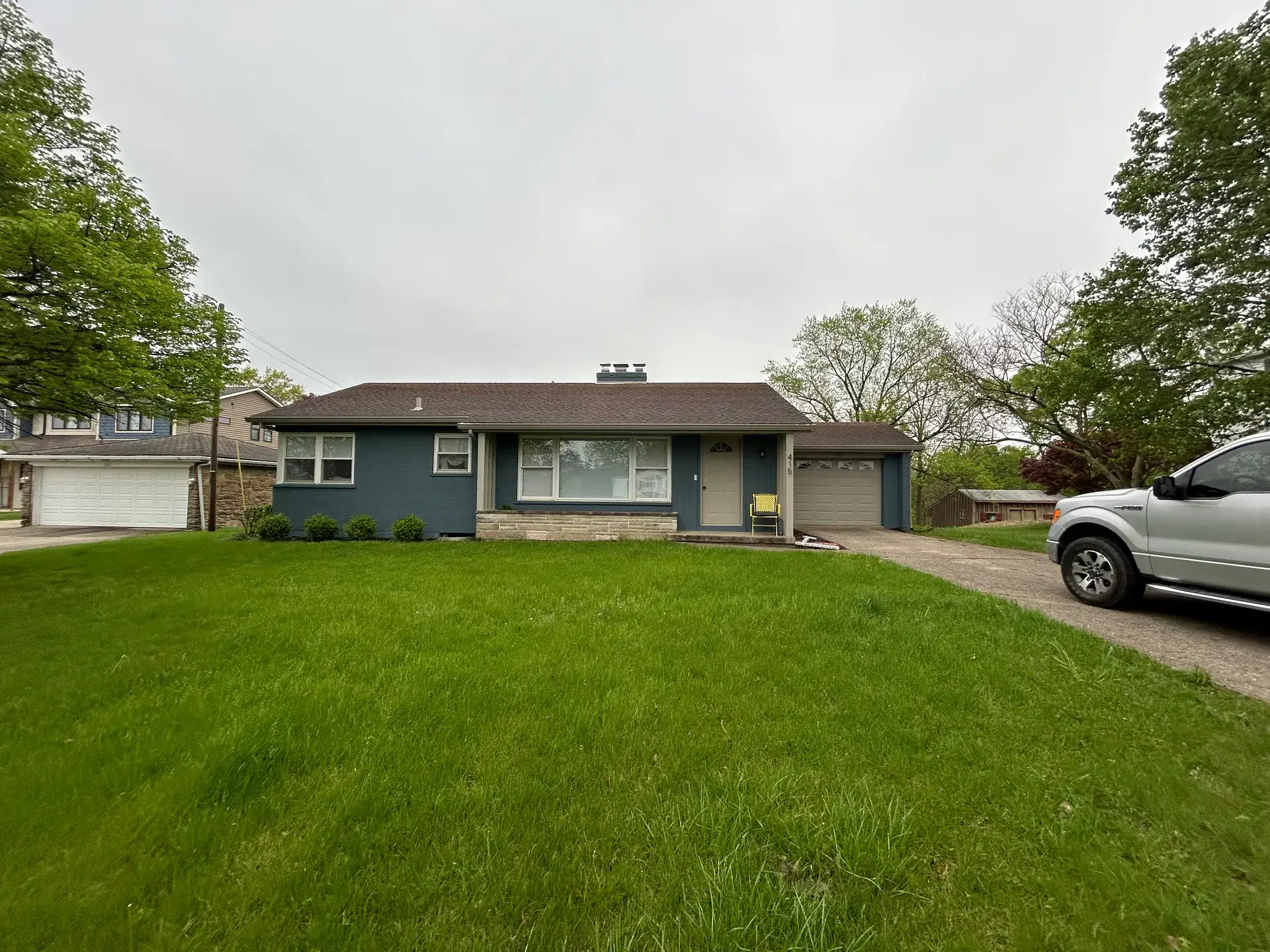 Home addition, before