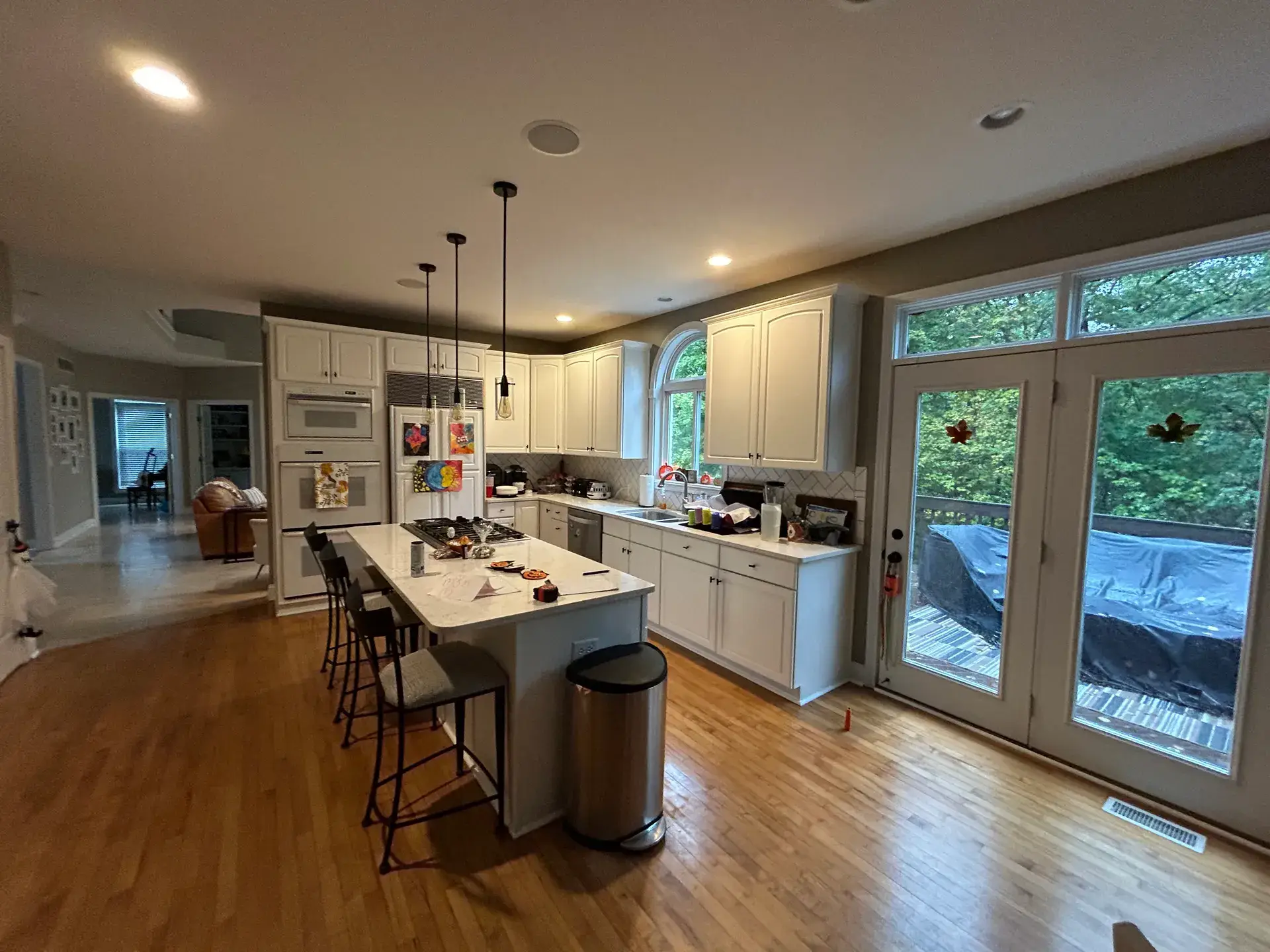 Kitchen renovation, before